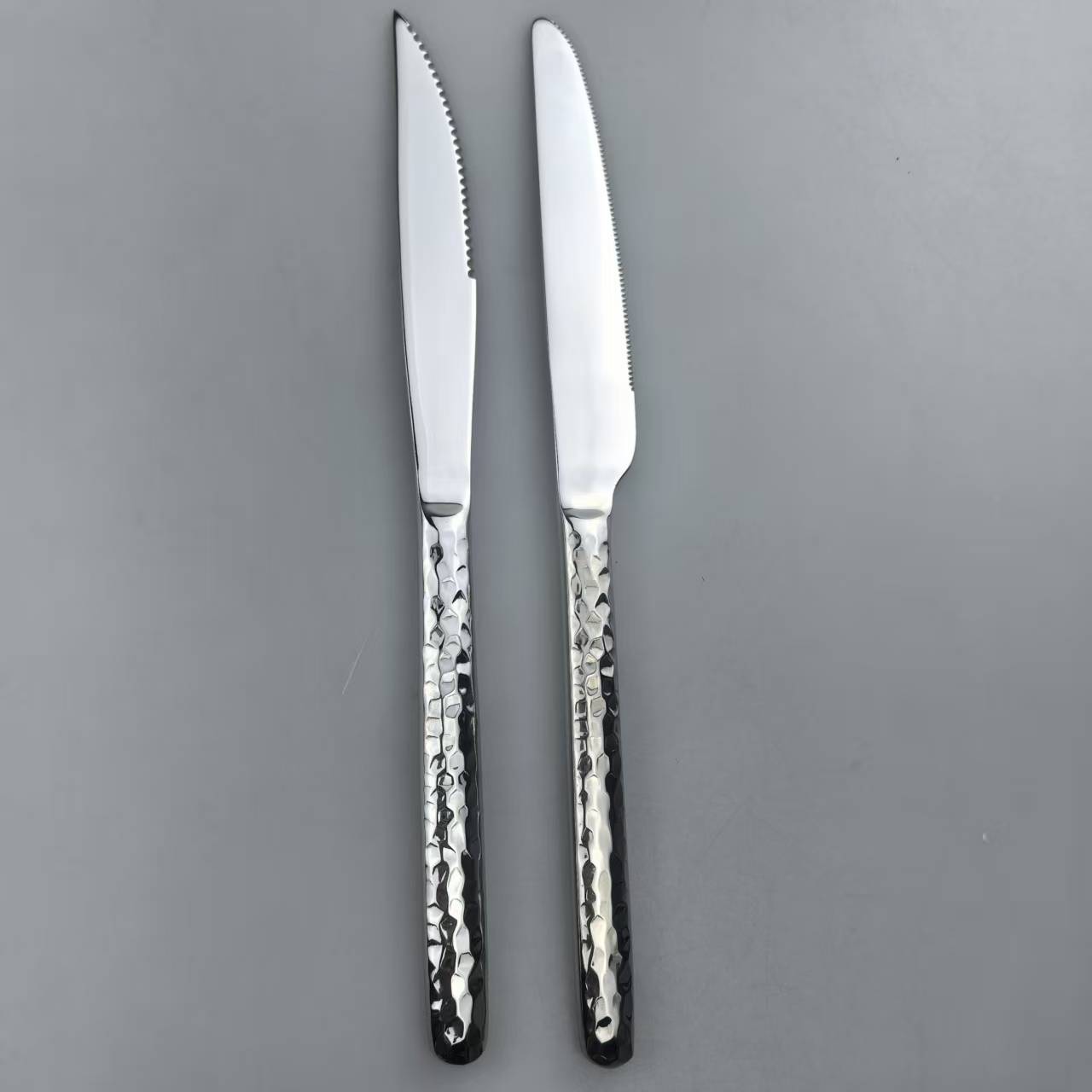 OEM Stainless Steel Cutlery Set – Mirror Polish Flatware with Dot Handle for Wholesale 7