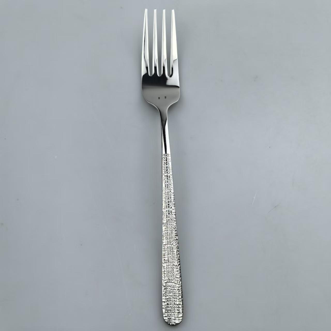 锤纹不锈钢餐具套装 | 适用于酒店及精致餐饮的24件专业餐具 5