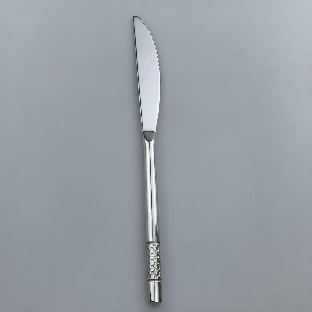 Pattern Grip Stainless Steel Cutlery Set 7