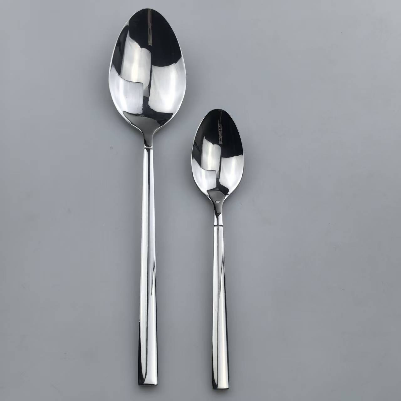 Slim Neck Stainless Steel Cutlery Set – Mirror Finish Flatware 6