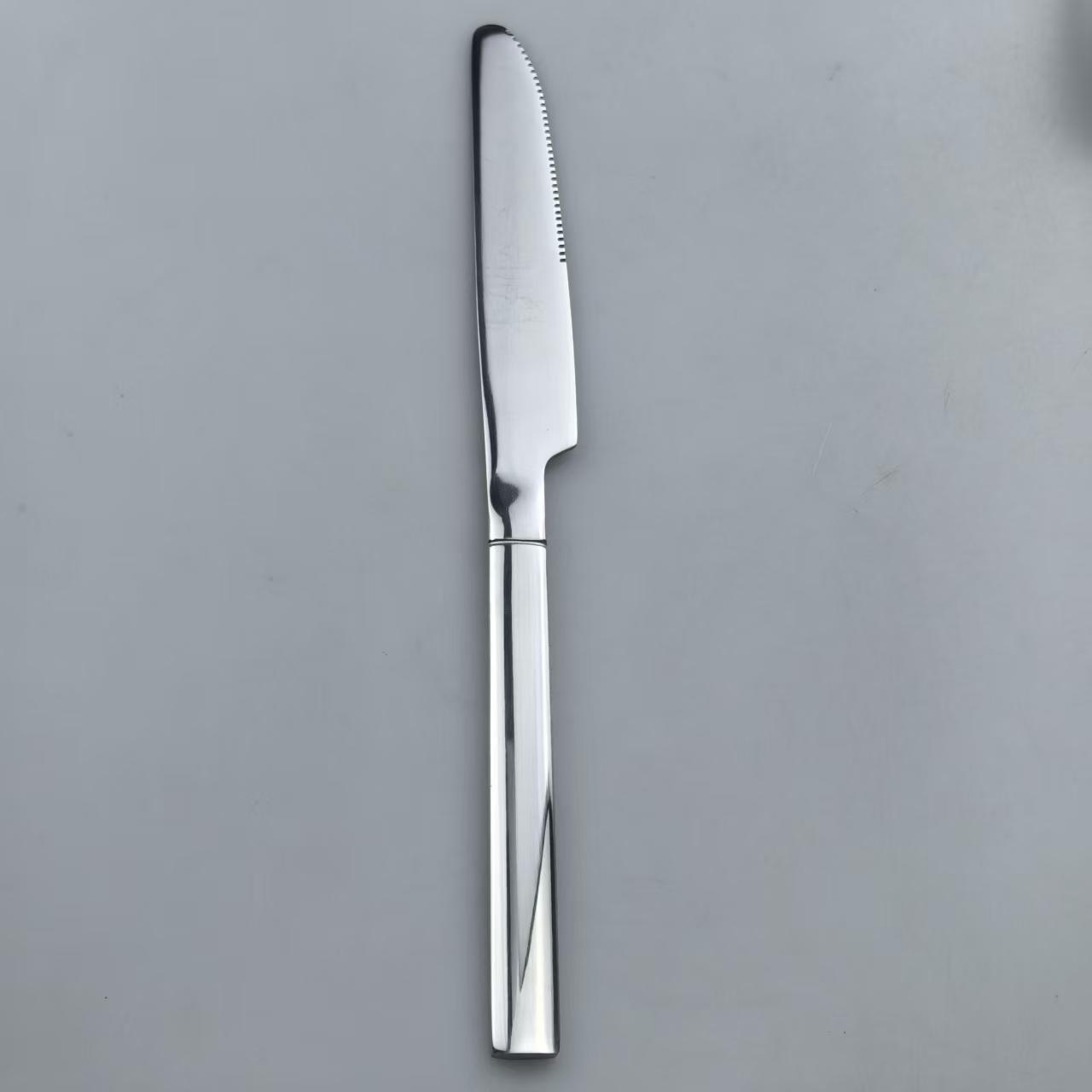 Slim Neck Stainless Steel Cutlery Set – Mirror Finish Flatware 7