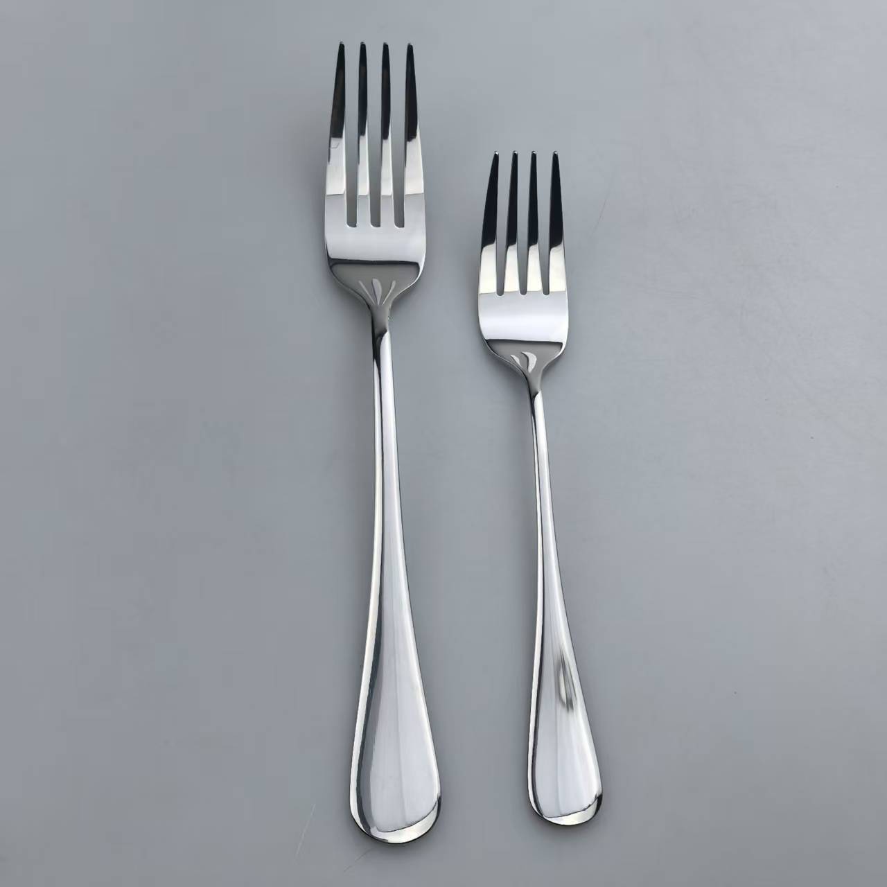 Tear Drop Handle Stainless Steel Cutlery Set – Mirror Finish Flatware 5