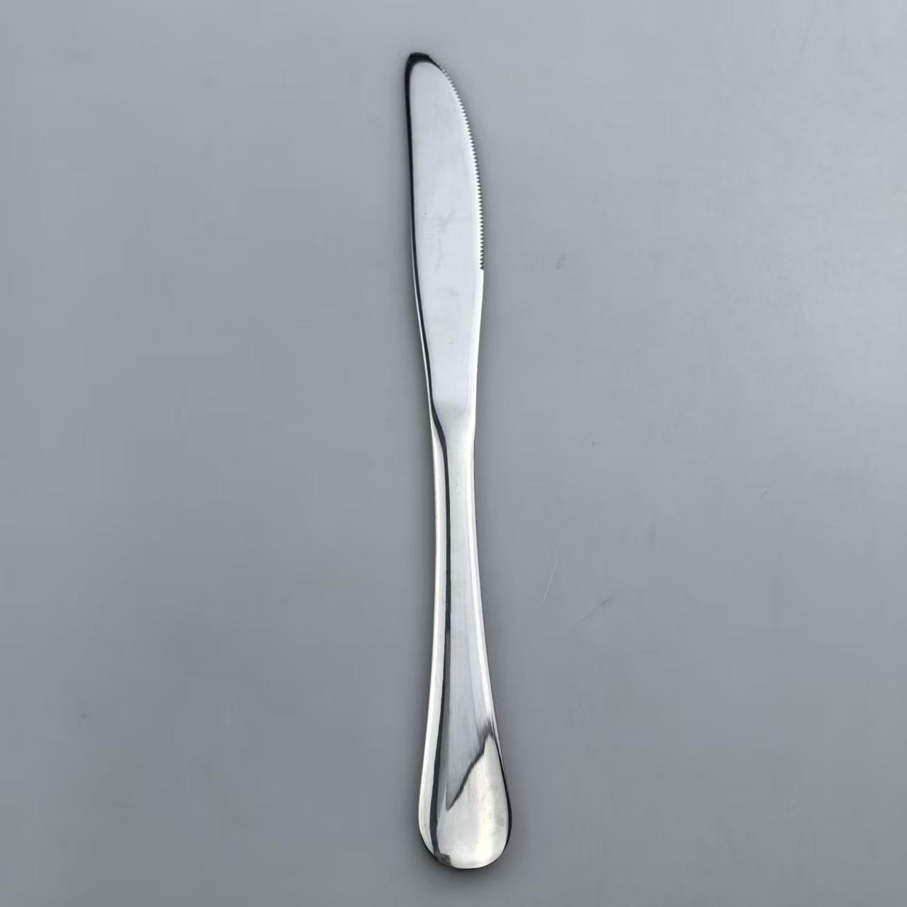 Tear Drop Handle Stainless Steel Cutlery Set – Mirror Finish Flatware 7